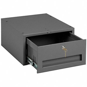 TENNSCO Stackable Drawer 15W x 18D x 8-1/4H Gray, 1PB13