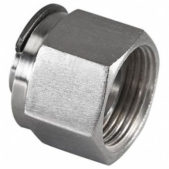 BRENNAN INDUSTRIES Instrumentation Fittings 1/4 Plug SS, 782K79