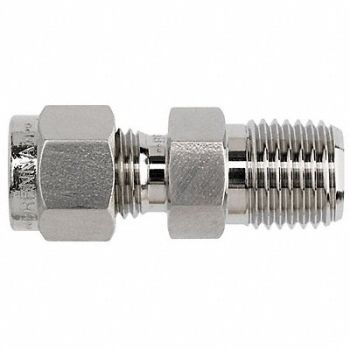 BRENNAN INDUSTRIES Male Connector Gas N2404, 798AZ2