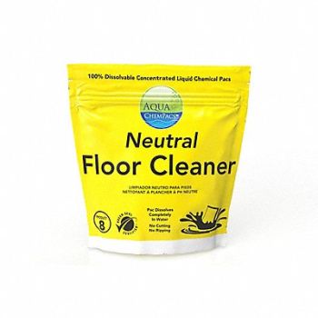 AQUA CHEMPACS Floor Cleaner Liquid Bucket 20 ct, 807HR2
