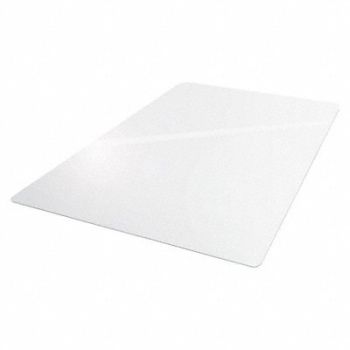 FLOORTEX Chair Mat Rectangular Clear 36 x48, 52WX48
