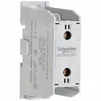 SQUARE D Power Distr Block Al/Cu 600V AC/DC, 796A60