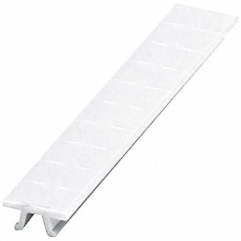 SQUARE D Clip In Marking Strip Nylon 10 Yellow, 796A65
