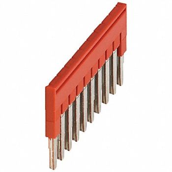 SQUARE D Plug-In Bridge Copper Plastic Red, 795ZZ6