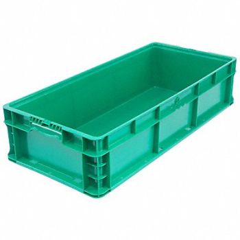 ORBIS D5575 Straight Wall Ctr Green Solid PP, 3CLV8