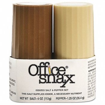 OFFICE SNAX Salt and Pepper Shaker Sets PK2, 43RD44
