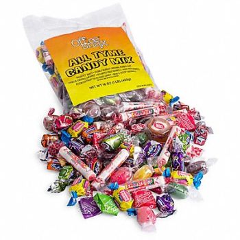 OFFICE SNAX All Tyme Candy Mix, 797W50