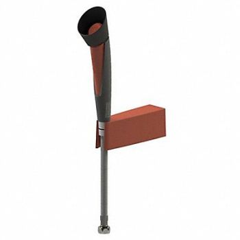 HUGHES SAFETY Drench Hose Handheld Wall Mount, 287T55