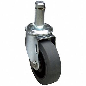 GRAINGER APPROVED Gen Purpose Friction-Ring Stem Caster, 490W36