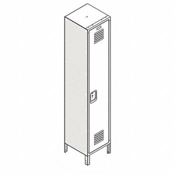 LYON LLC Locker Painted Side Panel, 795FR8