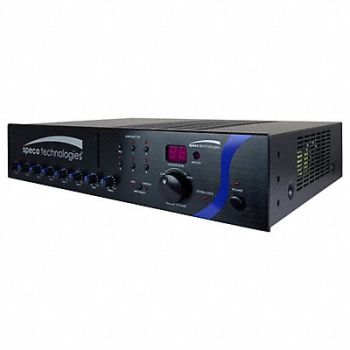 SPECO TECHNOLOGIES PA Amplifier 120W with AC Power Cord, 49CA18