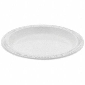 PACTIV Disp Plastic Plate 6 in White PK1000, 799M39