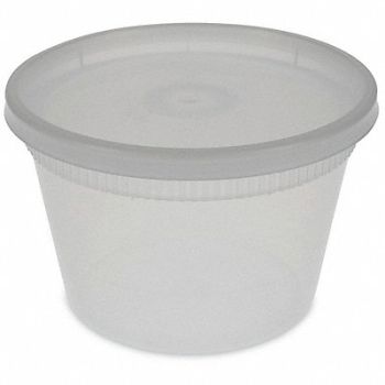 PACTIV Disp Carry-Out Ctnr 16 oz Clear PK240, 799M44