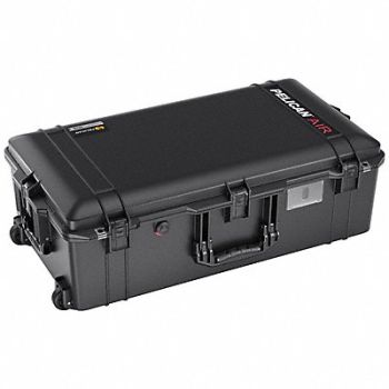 PELICAN Protective Air Case 7.38 in DblThrw Blk, 52PF96
