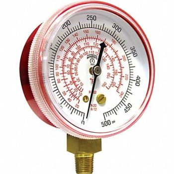 WINTERS High Side Pressure Gauge 2-1/2 dia., 489F27