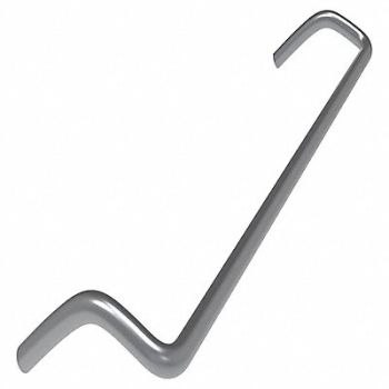 MONROE PMP Offset Pull Handle 303 Stainless Steel, 4LAH3