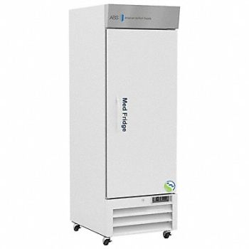 AMERICAN BIOTECH SUPPLY Refrigerator White 23 cu ft 120 V, 787A23