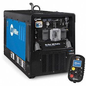 MILLER ELECTRIC Engine-Driven Welder Blue Diesel 400 A, 796U30