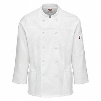 RED KAP Chef Coat, 806GF3