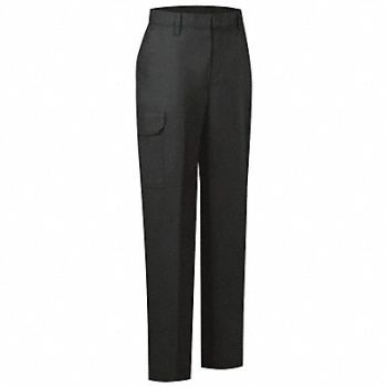 RED KAP Work Pant Black 33 in Inseam, 798GV4