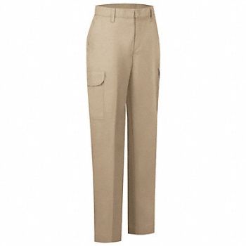 RED KAP Work Pant Khaki 33 in Inseam, 798H25