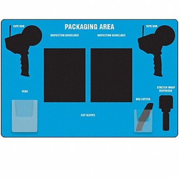 GRAINGER APPROVED Shadow Board, 803HF2