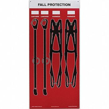 GRAINGER APPROVED Shadow Board, 803HF4
