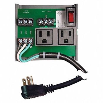 FUNCTIONAL DEVICES INC / RIB Track Mount UPS Power Control Center, 244V62