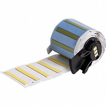 BRADY Sleeve Polyvinylidene Yellow 1 3/4 W, 803UE6