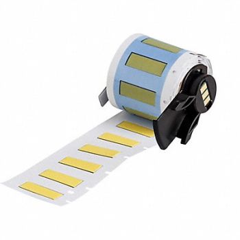 BRADY Sleeve Polyvinylidene Yellow 1 W, 803UF3