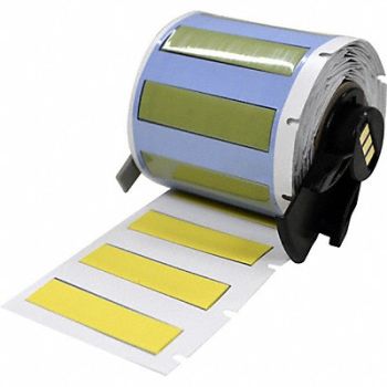 BRADY Sleeve Polyvinylidene Yellow 1 3/4 W, 803UF4