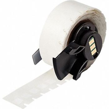 BRADY Label 1/4 in W White, 803PC4