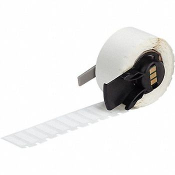 BRADY Label 3/4 in W White, 803NV6