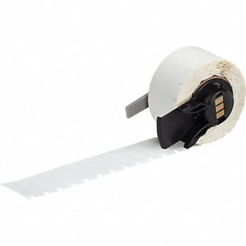 BRADY Label 3/4 in W Clear, 803NV8