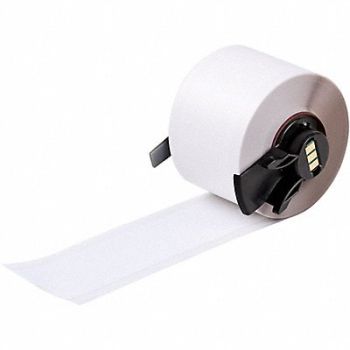 BRADY Label 1 19/64 in W Indoor White, 803N82