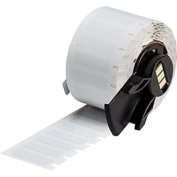 BRADY Label 29/32 in W White, 803PD2