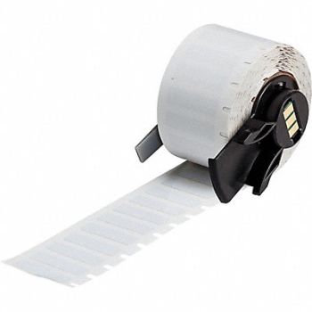 BRADY Label 29/32 in W White, 803N03