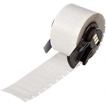 BRADY Label 1 in W White, 803MY9