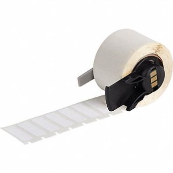 BRADY Label 1 in W White, 803NW5