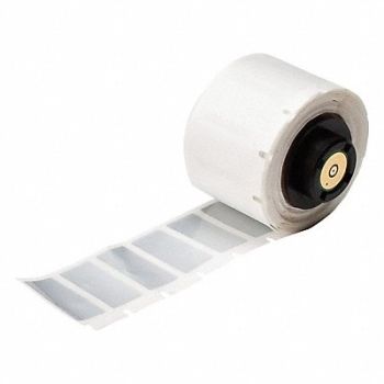 BRADY Label 1 in W Silver, 803NW6