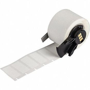 BRADY Label 1 in W White, 803ND9