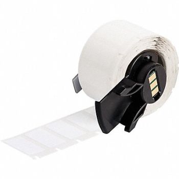 BRADY Label 1 in W White, 803N80