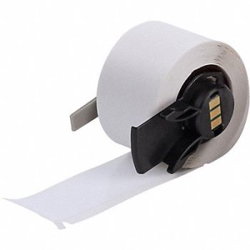 BRADY Label 3 in W White, 803NA7