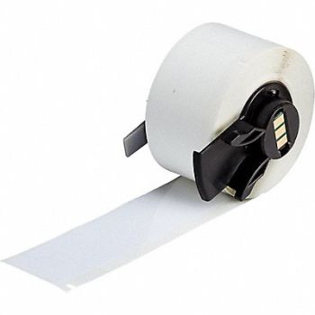 BRADY Label 4 in W White, 803NY7