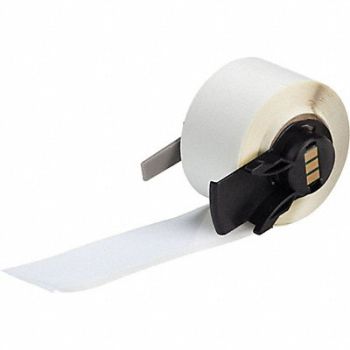 BRADY Label 4 in W White, 803N93