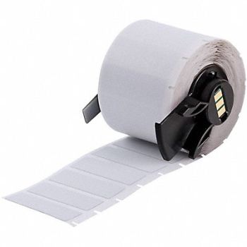 BRADY Label 1 1/2 in W Light Gray, 803NF5