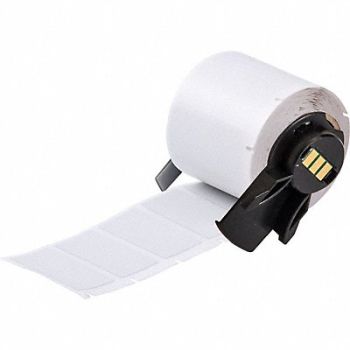 BRADY Label 1 1/2 in W Light Gray, 803NF3