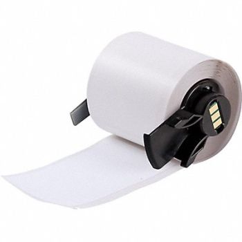BRADY Label 3 in W White, 803NG1
