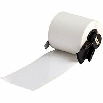 BRADY Label 4 in W White, 803NA8