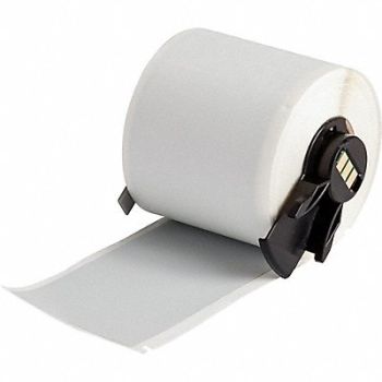 BRADY Label 4 in W Light Gray, 803P65